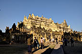 Mahar Aung Mye Bon San Monastery built in 1822, Inwa, near Mandalay, Myanmar (Burma), Asia 